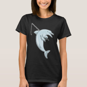 T-shirt Baguette de pêche Dolphin Fisher