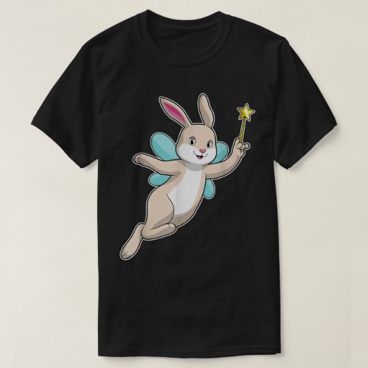 T-shirt Baguette magique lapin (Design devant)