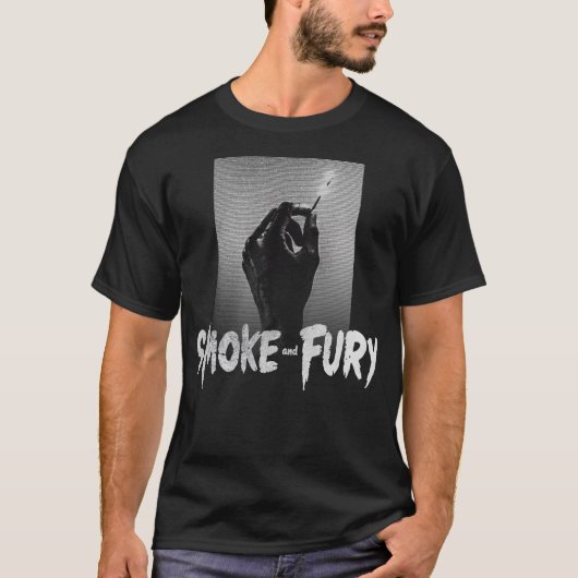 T-shirt Baguette noire Gritty Rock (Devant)