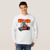T-shirt Baguette rétro (Devant entier)