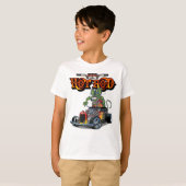 T-shirt Baguette rétro (Devant entier)