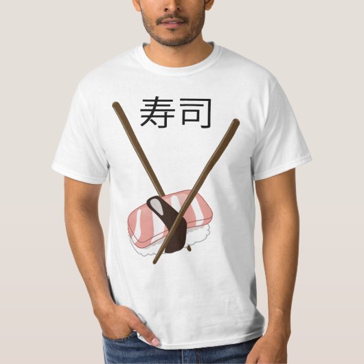 T-shirt Baguettes à sushi (Devant)