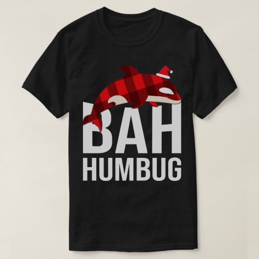T-shirt Bah humbug (Design devant)