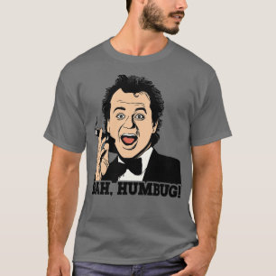 T-shirt BAH HUMBUG Frank Cross Scrooged