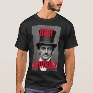 T-SHIRT BAH HUMBUG NOËL CHARLES DICKENS