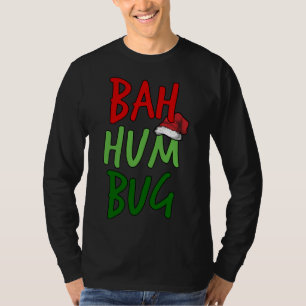 T-shirt Bah Humbug Noël Père Noël Anti-Noël