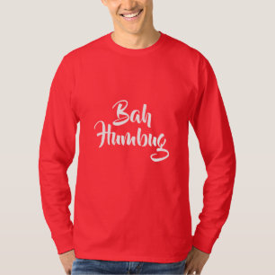 T-Shirt Bah Humbug pour hommes