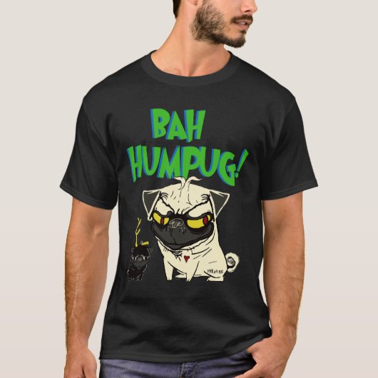 T-shirt bah humpug 178 (Devant)