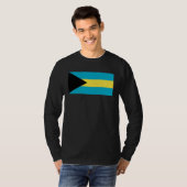 T-shirt Bahama Islands Flag  1 (Devant entier)