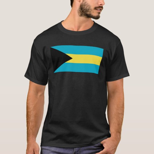 T-shirt Bahama Islands Flag 1 (Devant)