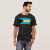 T-shirt Bahama Islands Flag 1 (Devant entier)