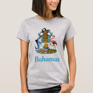 T-shirt Bahamas avec armoiries (Island Paradise)