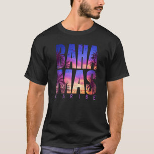 T-shirt Bahamas Caribe Beach Vacances d'été correspondant