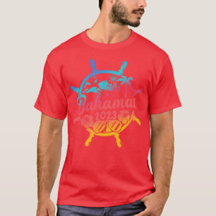 T-shirt Bahamas Cruise 2023 Famille amis Groupe vacances