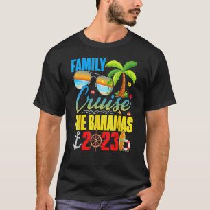 T-shirt Bahamas Cruise 2023 Famille amis Groupe vacances