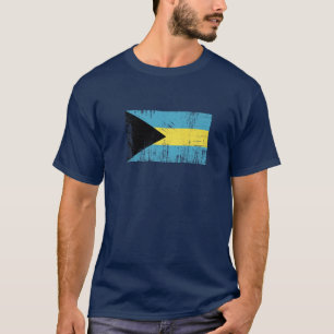 T-shirt Bahamas Drapeau bahaméen Drapeau cadeau Football 