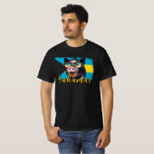 T-shirt Bahamas Pignoires - Exuma Pig Beach Adventure (Devant entier)