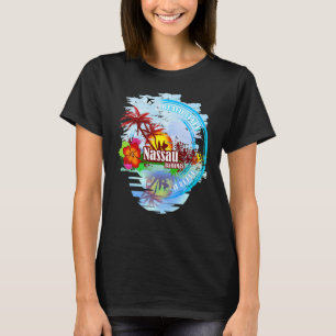 T-shirt Bahamas Souvenir de Nassau Travel Vintage Bahamian