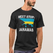 T-shirt Bahamas Summer Vacation Trip Next Stop Vacay Vibes (Devant)