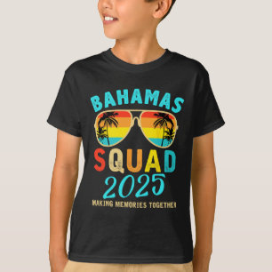 T-shirt Bahamas Vacation 2025 Squad Famille amis Matchin