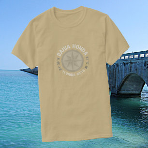 T-shirt Bahia Honda Florida Keys latitude nautique