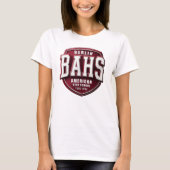 T-shirt BAHS - Lycée Américain de Berlin (Devant)