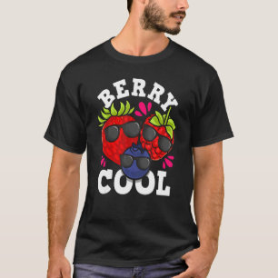 T-shirt Baie Cool Fraise Pun Bleuet Framboise Fruit