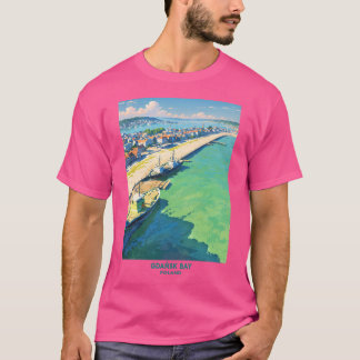 T-shirt Baie de Gdask Pologne