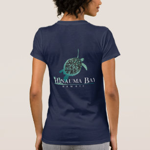 T-shirt Baie de Hanauma de tortue d'îles d'Hawaï