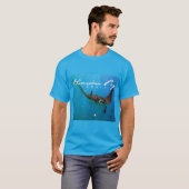 T-shirt Baie de Hanauma Oahu Manta Ray (Devant entier)
