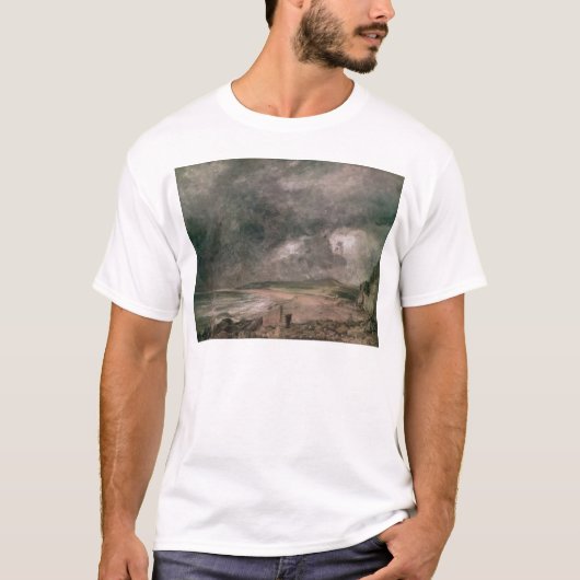 T-shirt Baie de John Constable | Weymouth avec approcher (Devant)