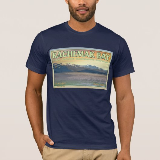 T-shirt Baie de Kachemak (Devant)