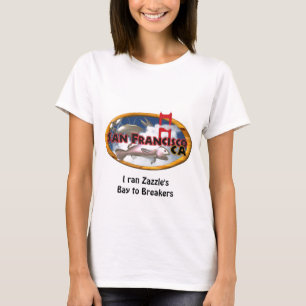 T-shirt Baie de San Franciso avec des mots personnalisés