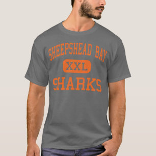 T-shirt Baie de Sheepshead - requins - haute - Brooklyn
