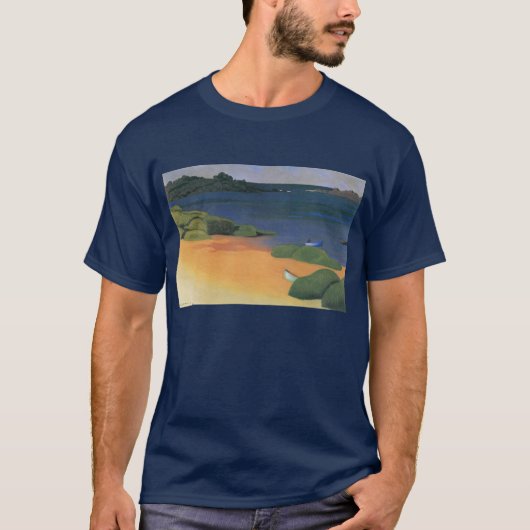 T-shirt Baie de Tregastel par Felix Vallotton, Art (Devant)