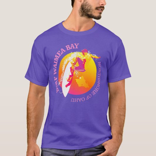 T-shirt Baie de Waimea (Devant)