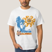 T-shirt Baie Flamant rose (Devant)