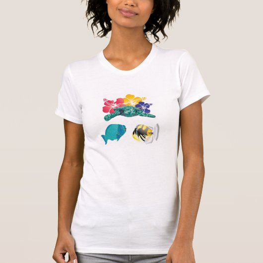 T-shirt Baie Hawaï de Hanauma (Devant)