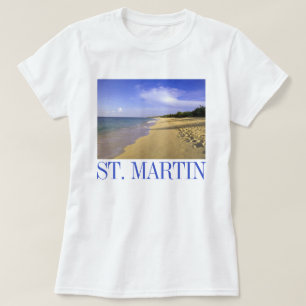 T-shirt Baie Longue Long Bay Beach, St-Martin