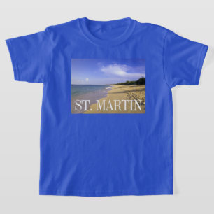 T-shirt Baie Longue Long Bay Beach, St-Martin