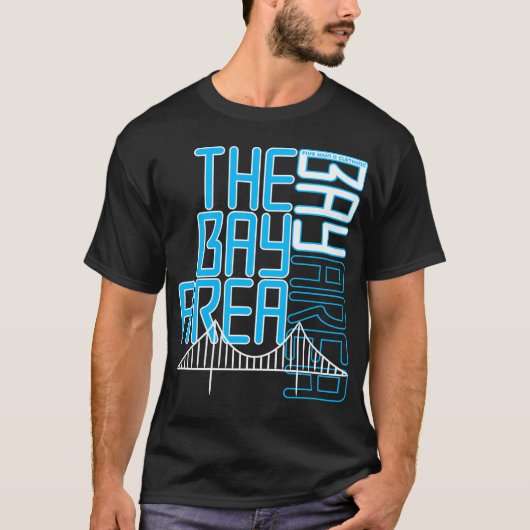 T-shirt Baie (Sky Blue) (Devant)