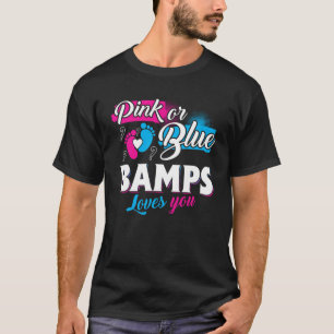 T-shirt Baies Bleues Ou Roses Vous Aiment Révéler Le Sexe