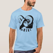 T-shirt Baies noires et blanches Raglan (Devant)