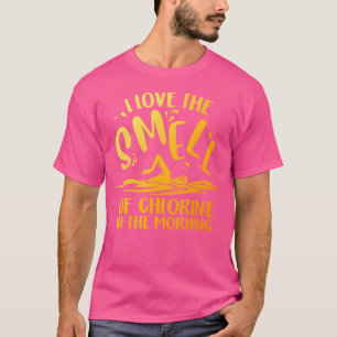 T-shirt Baignade amusante Art Pour Baignade Équipe Entraîn