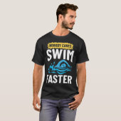T-shirt Baignade Coach Piscine Swimmer Motivation de la le (Devant entier)