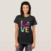 T-shirt Baignade colorée Mère Cadeaux Baignade (Devant entier)