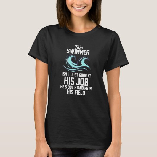 T-shirt Baignade Nage 1 (Devant)