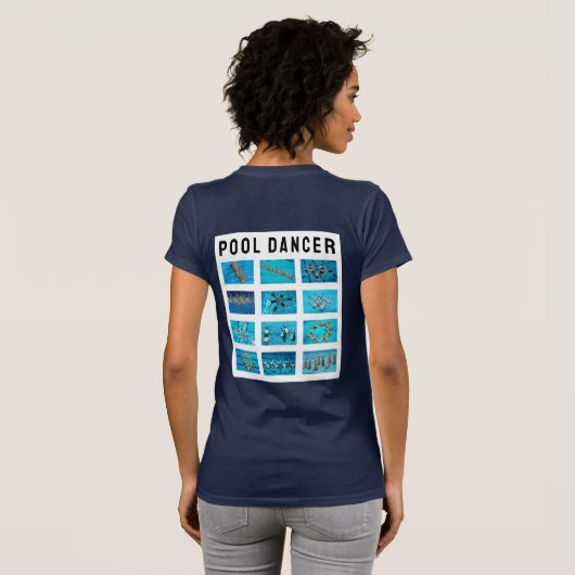 T-shirt Baignade synchronisée (Dos entier)