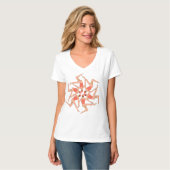 T-shirt Baigneurs - Chorégraphie de natation synchronisée (Devant entier)
