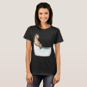T-shirt Baignoire Cheval (Devant entier)